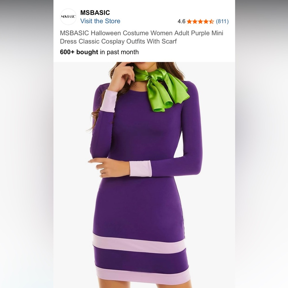 Daphne (Scooby Doo) Halloween Costume